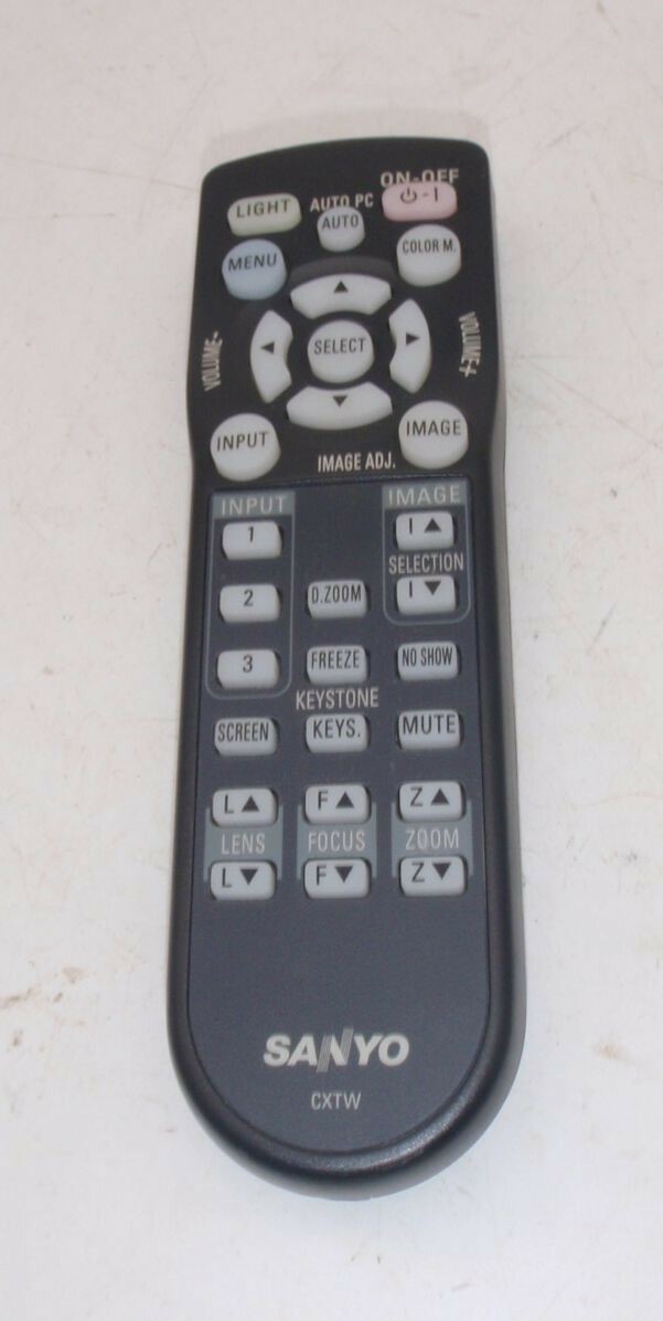 Sanyo CXTW Video Projector Remote Control