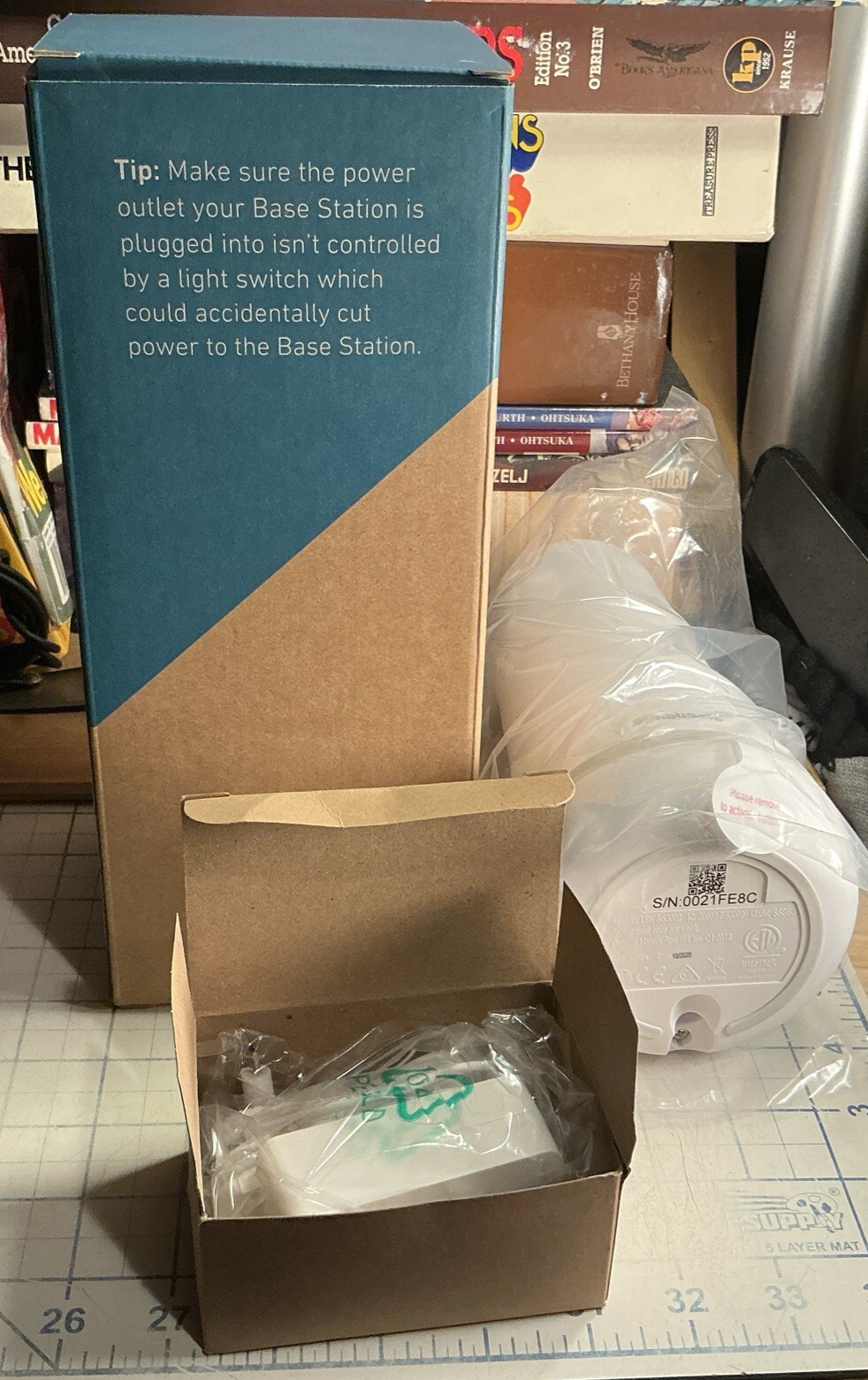 Simplisafe SSBS3 Home Security Base Station Only With Power Cord