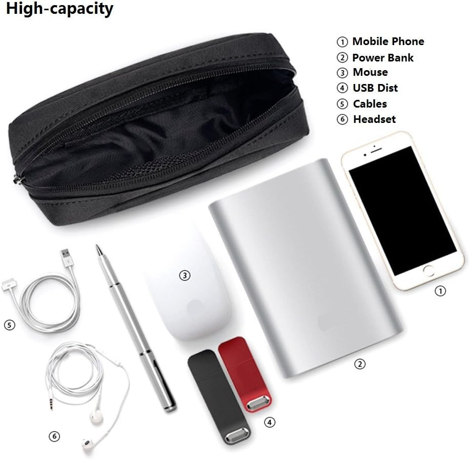 Universal Electronics/Accessories Soft Carrying Case Bag, Durable & Light-Weight