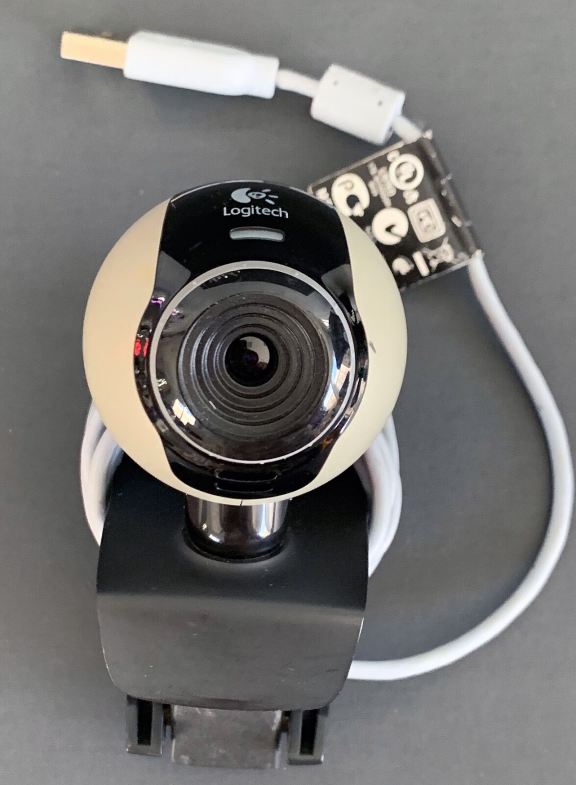 LOGITECH C250 WEBCAM Model # V-U0003 USB