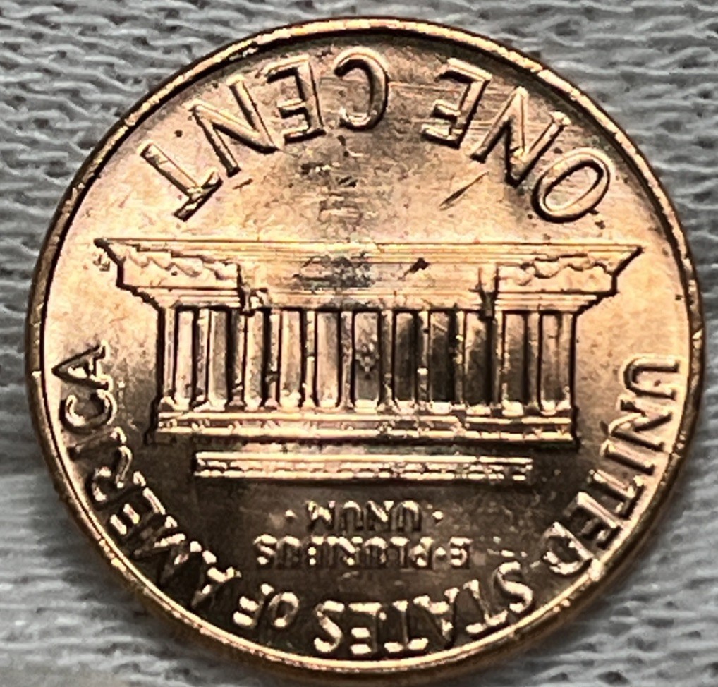 1963 Lincoln Penny Error Die Clash Die Cracks DDO DDR Uncirculated