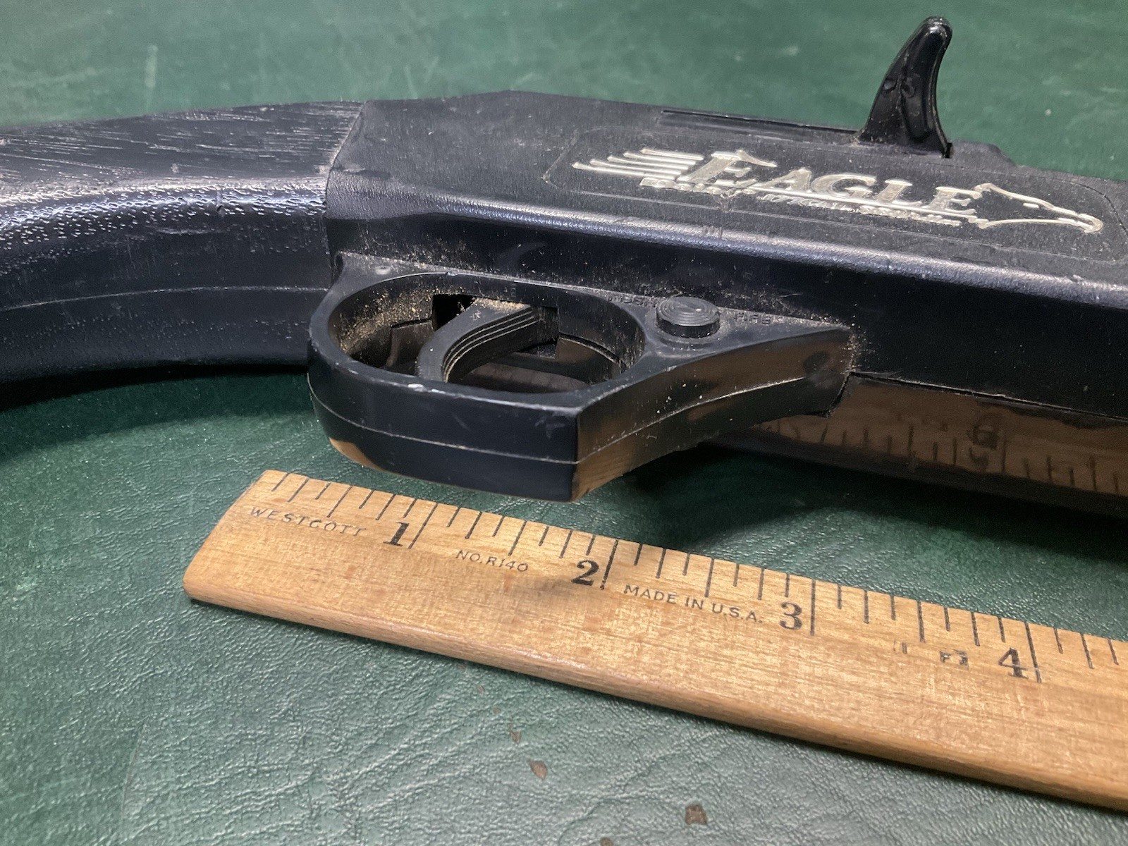Vintage DAISY "EAGLE" Powerline 856 Pellet BB Gun .177 CAL ~ Works