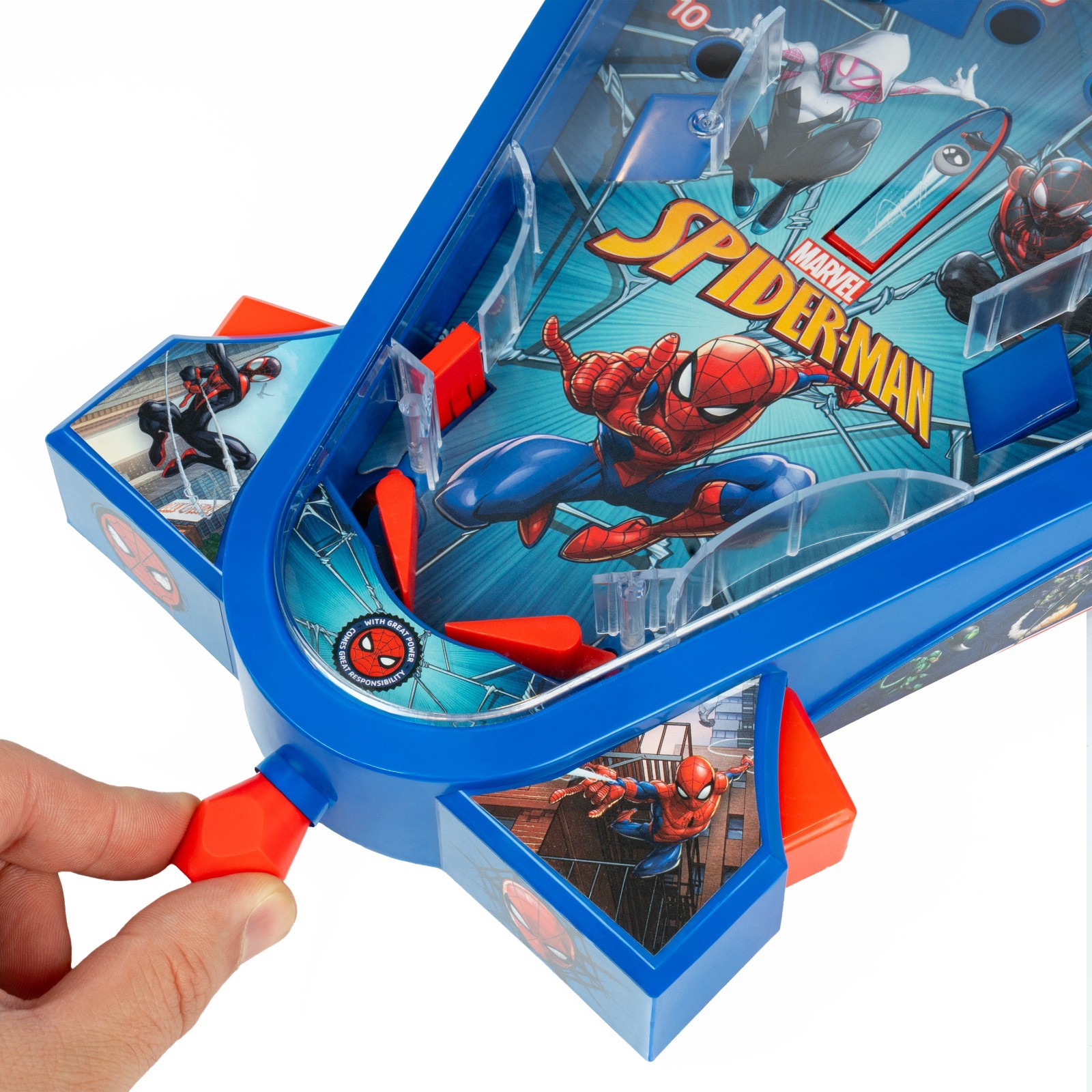 Spider-Man Tabletop Baseball Pinball Game