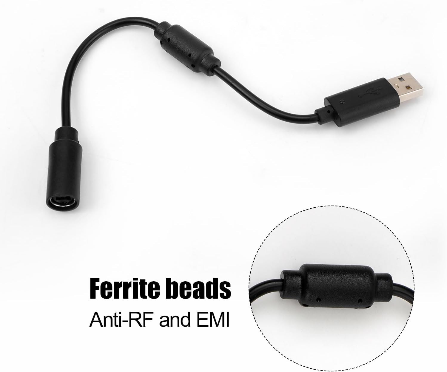 USB Breakaway Cable Compatible with Logitech G920, Ferrari 458 Fast Data Tran...