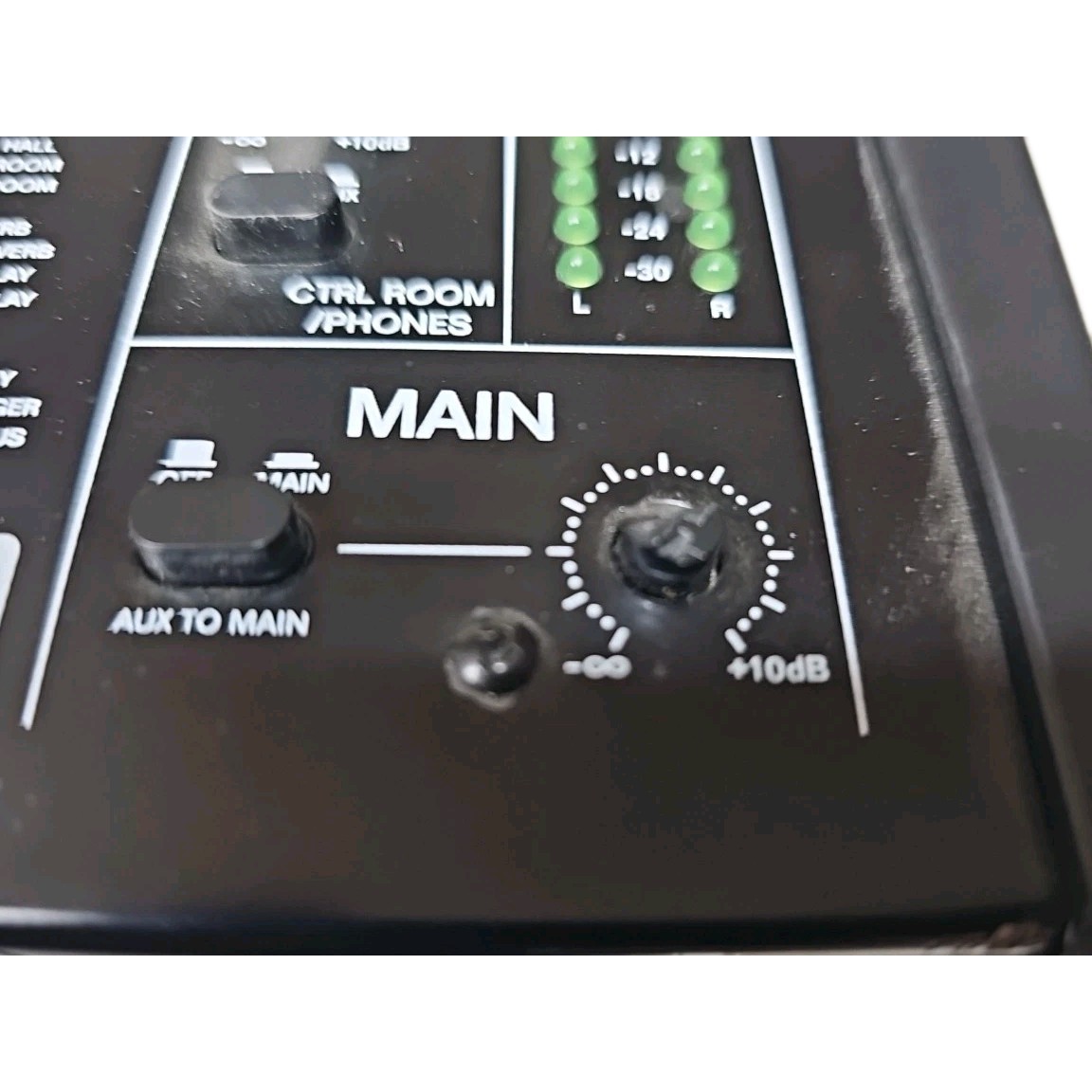 Alto Zephyr Series ZMX122FX 8-Channel Compact Mixer NO Power Cord
