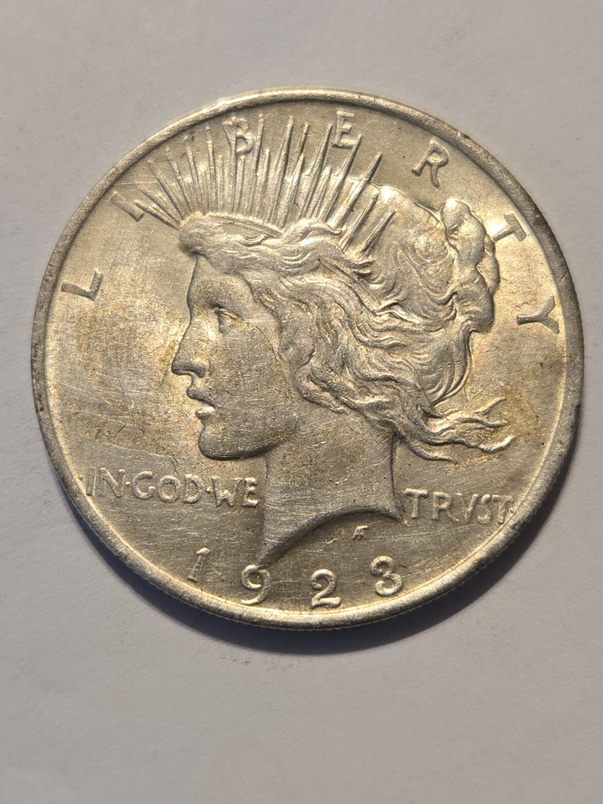 1923 Peace Dollar- 90% Silver- Nice Coin