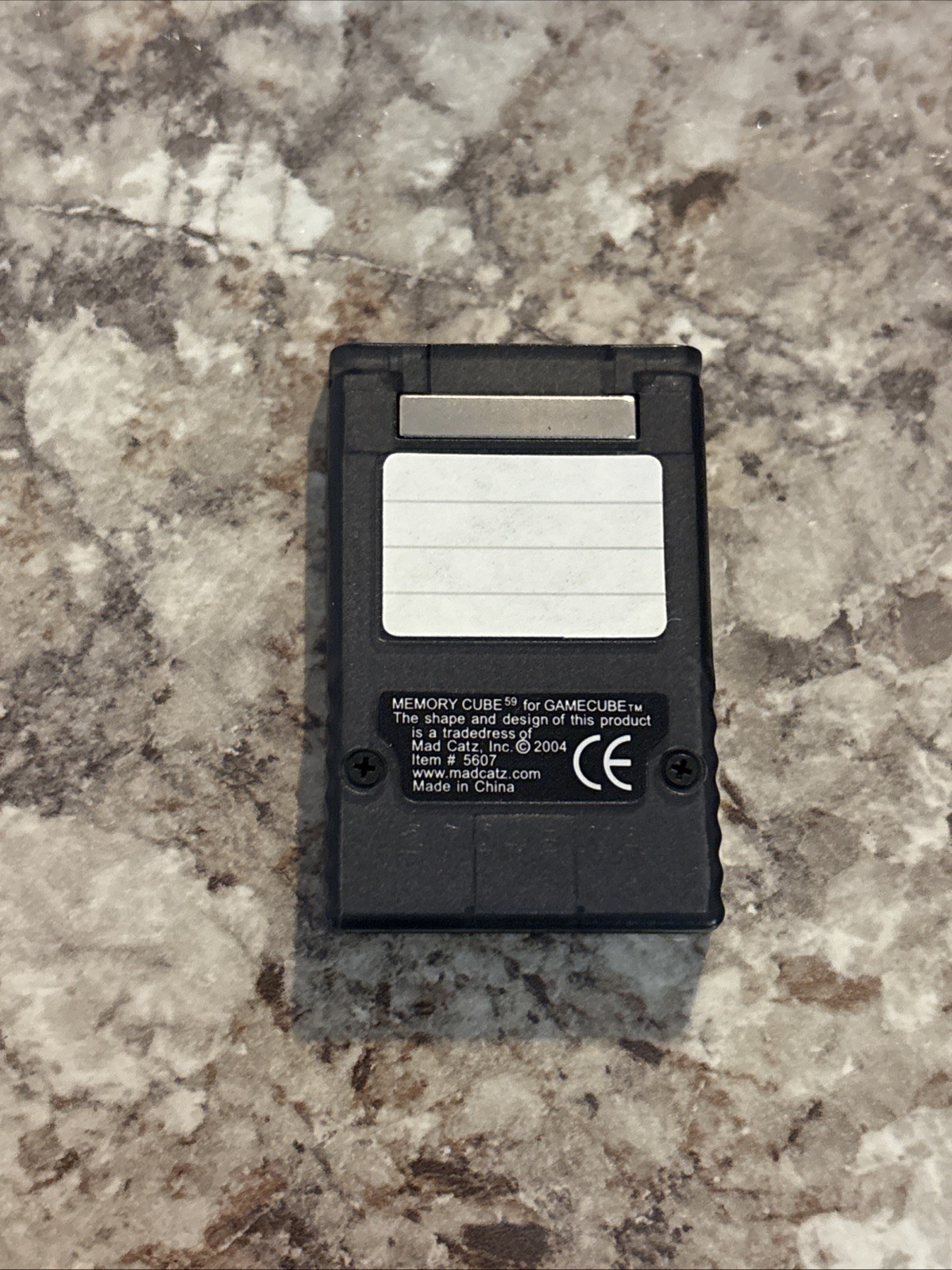 Mad Catz Nintendo GameCube 1X Memory Cube 59 Memory Card