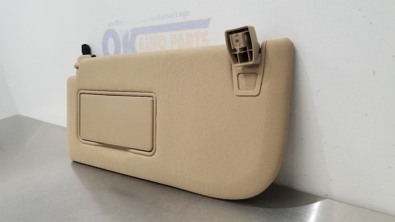 20 FORD F150 CREW CAB SUN VISOR ILLUMINATED GDO LEFT DRIVER TAN