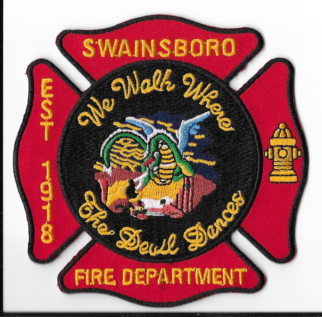 Swainsboro Fire Department, Georgia Shoulder Patch V1