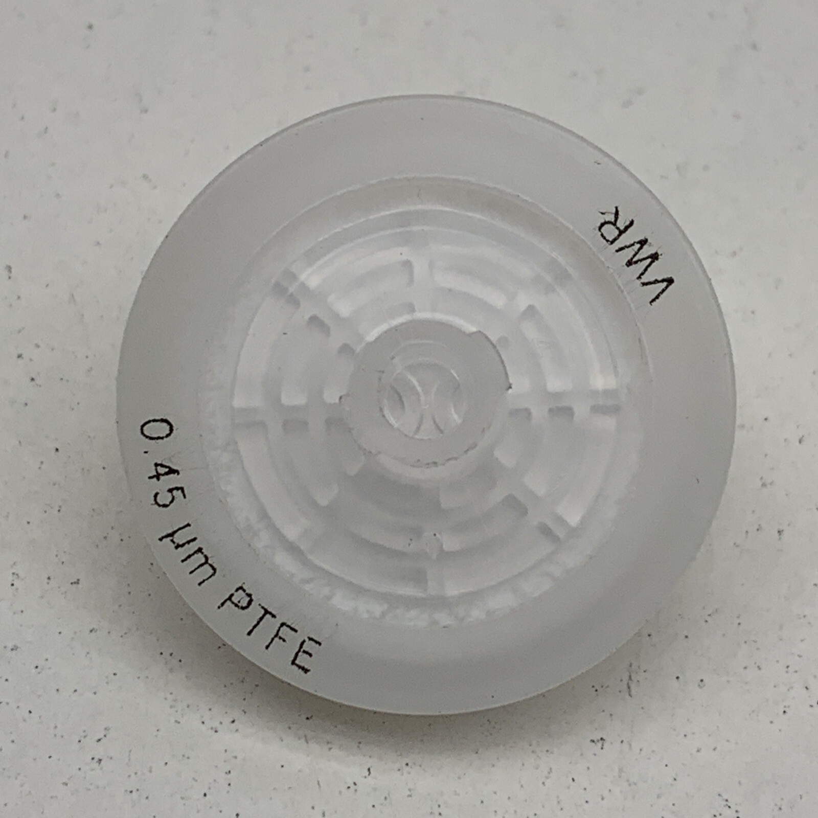 (55 pcs) VWR 28145-497 Syringe Filter 25mm Diameter, 0.45uM PTFE, EXPIRED