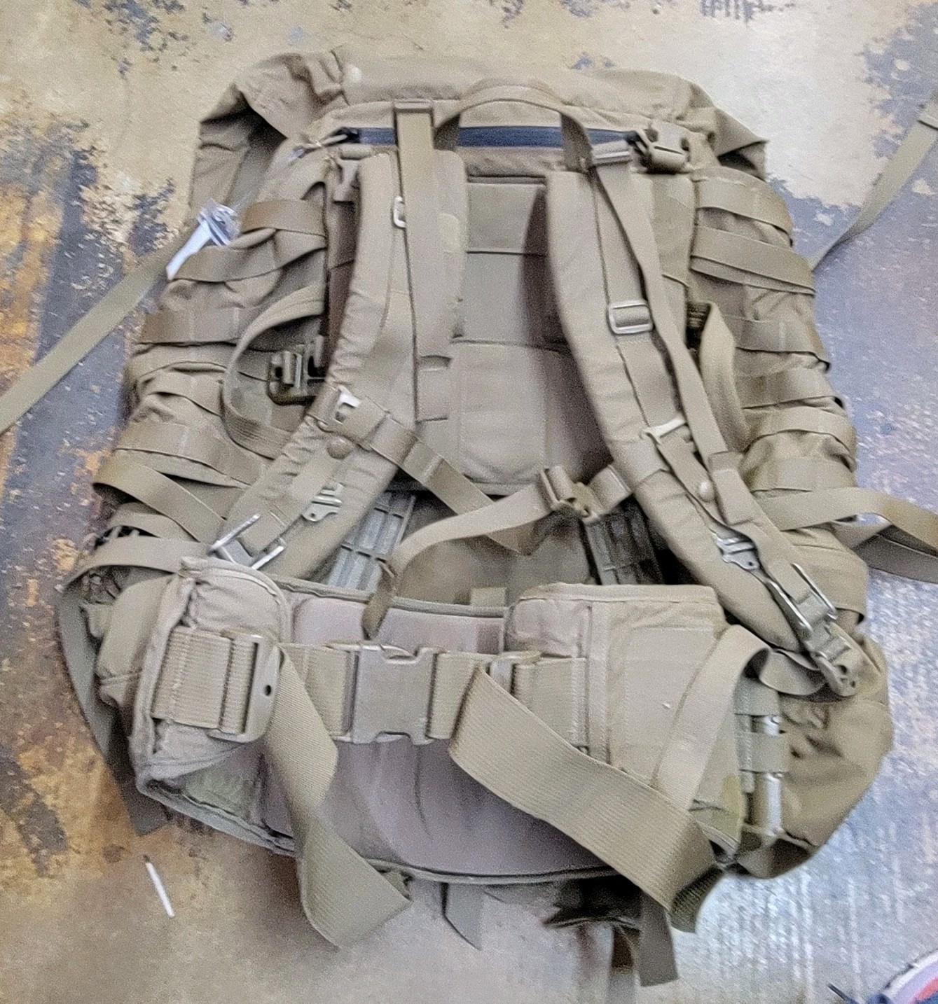 USMC FILBE Coyote complete Main Back Pack With Frame
