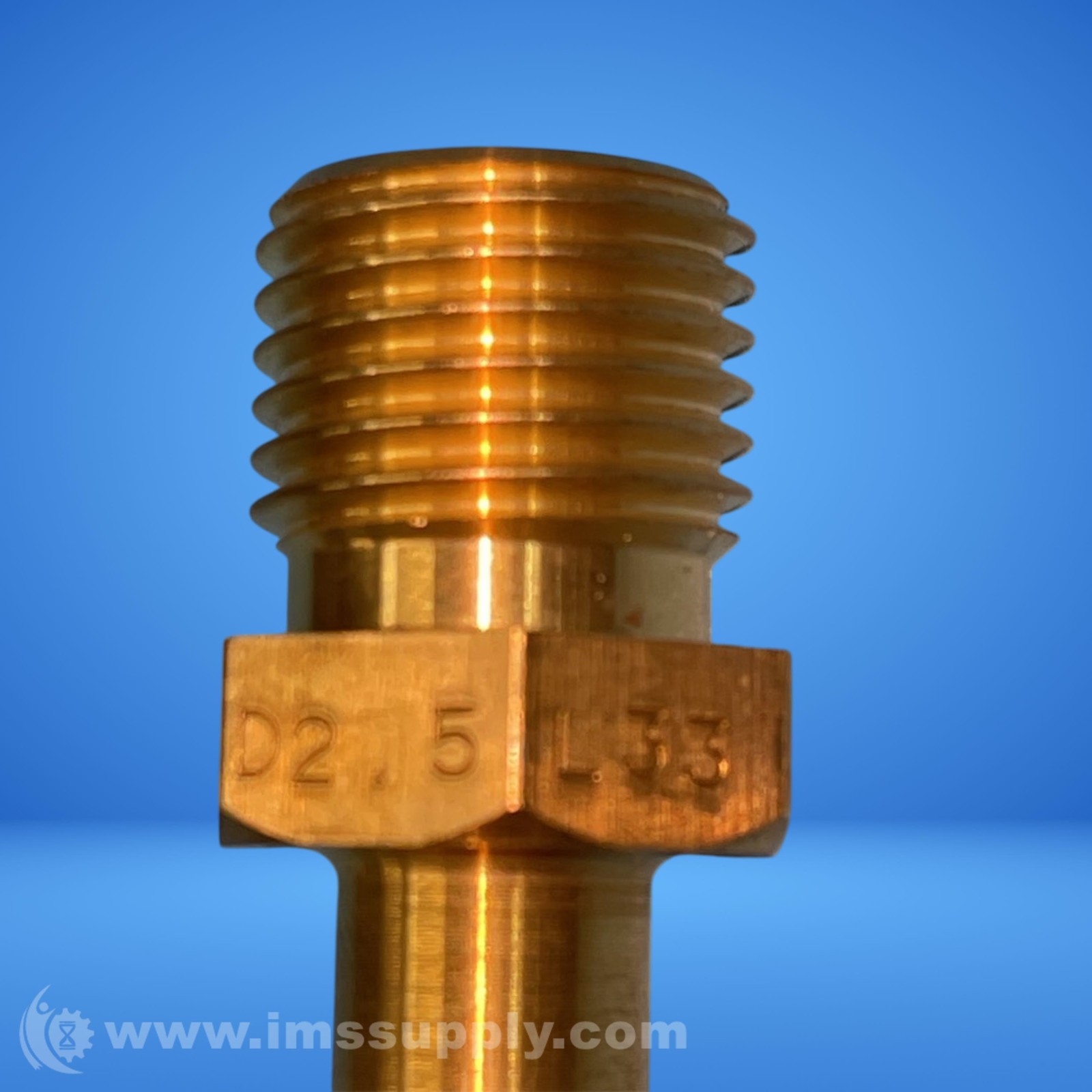 D2.5 L33 Brass Probe FNIP