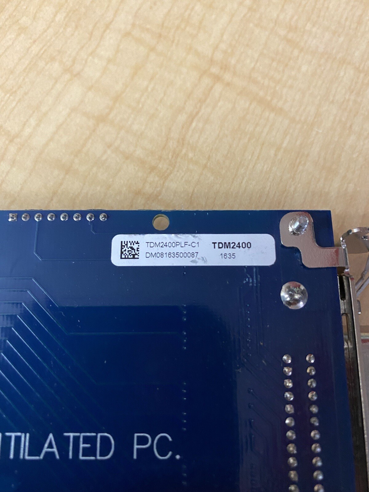 Digium TDM2400 FXS FXO Analog Modules TDM2400PLF-C1