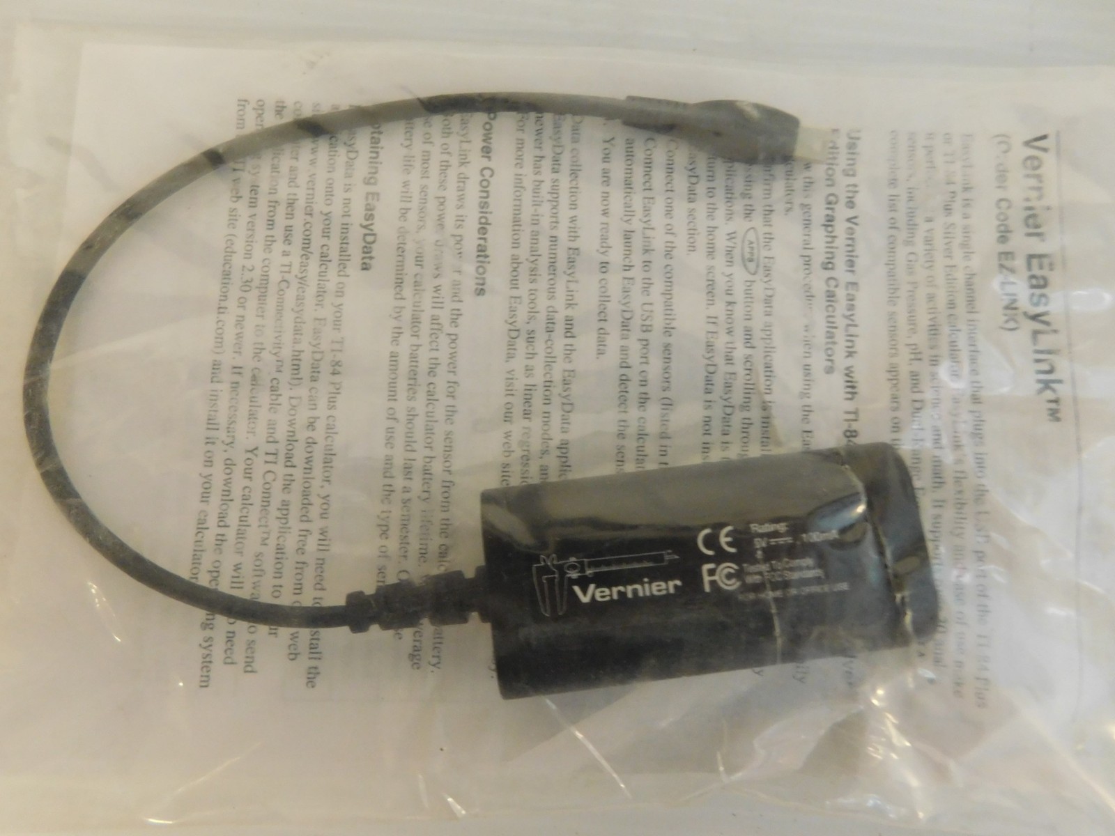 VERNIER EASY LINK EZ-LINK CHANNEL INTERFACE (HQL1)