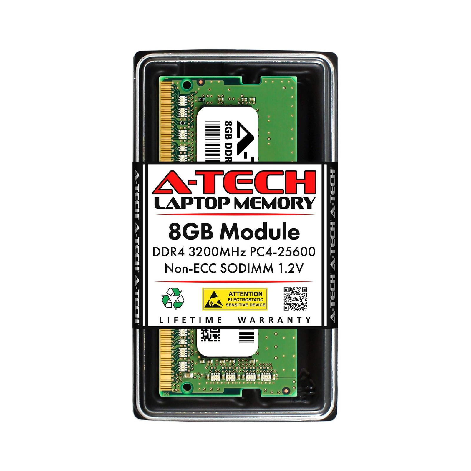 A-Tech 8GB RAM for HP 15-fd0083wm Laptop | DDR4 3200MHz PC4-25600 SODIMM 1.2V...