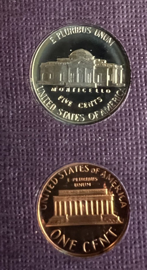 1983 & 1985 US mint proof set
