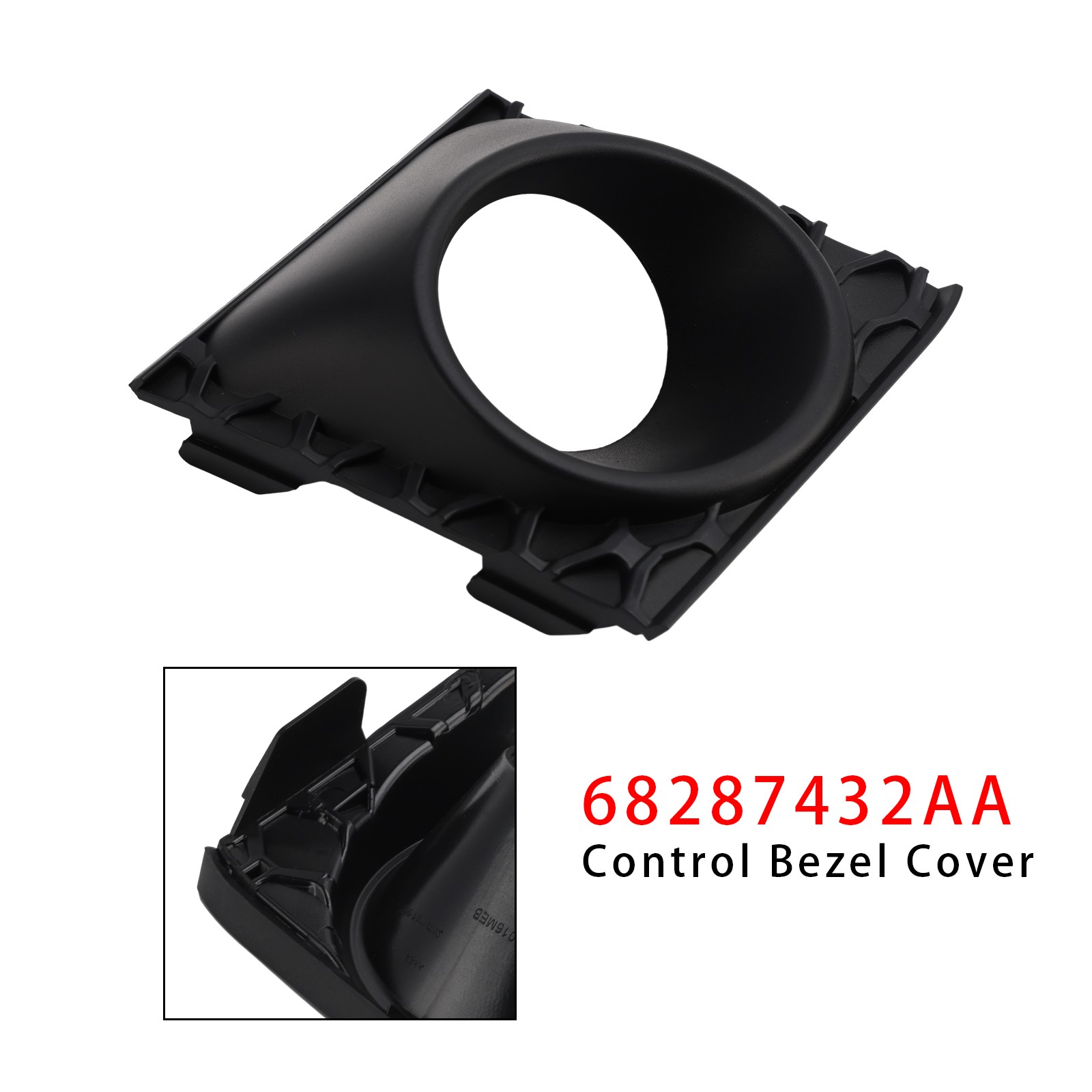 Adaptive Cruise Control Bezel Cover For Jeep Cherokee 2019-2023 68287432AA
