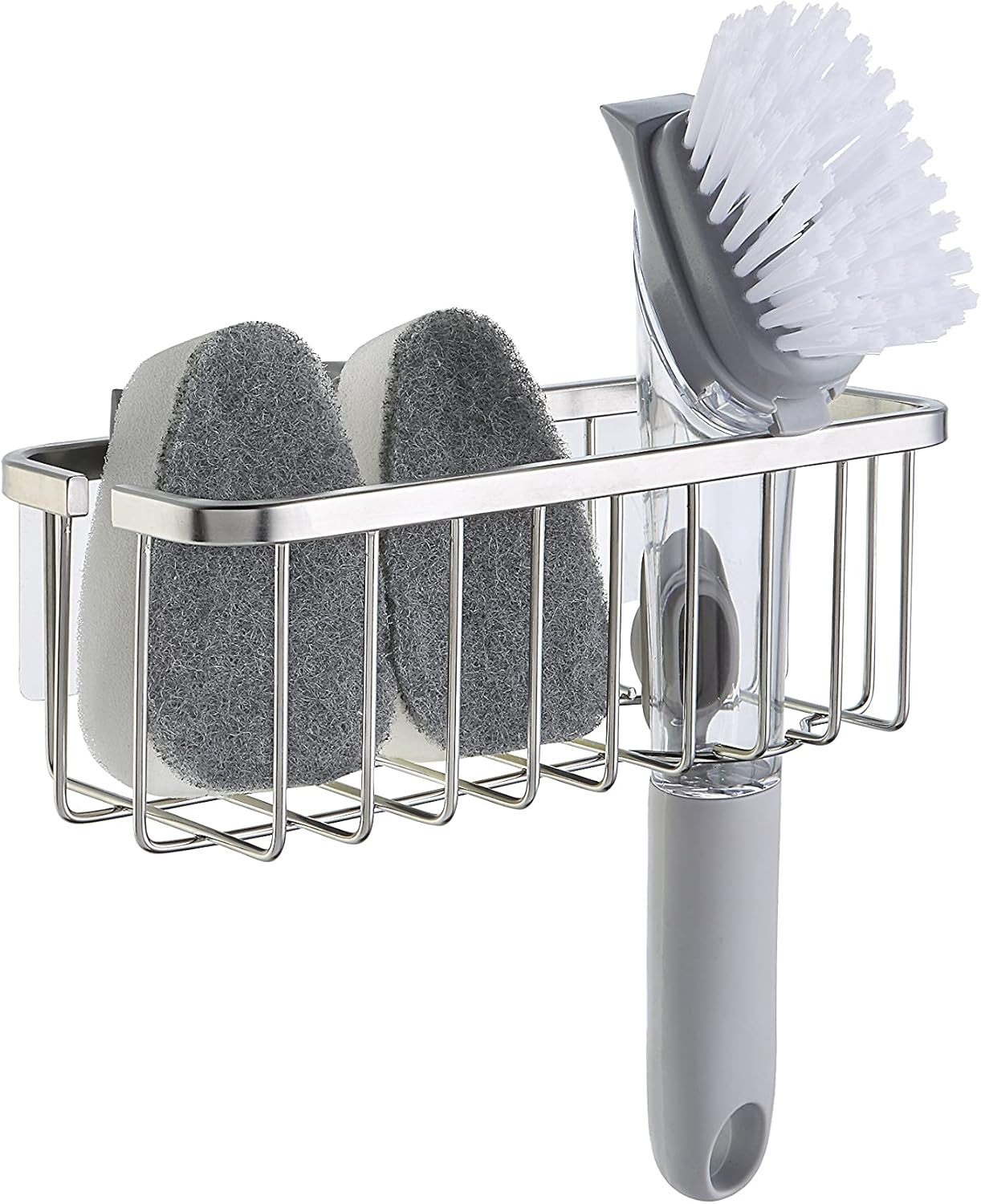 Organizador Jabonera Esponja Cocina Adhesivo Ventosa Extra No Incluye Cepillo