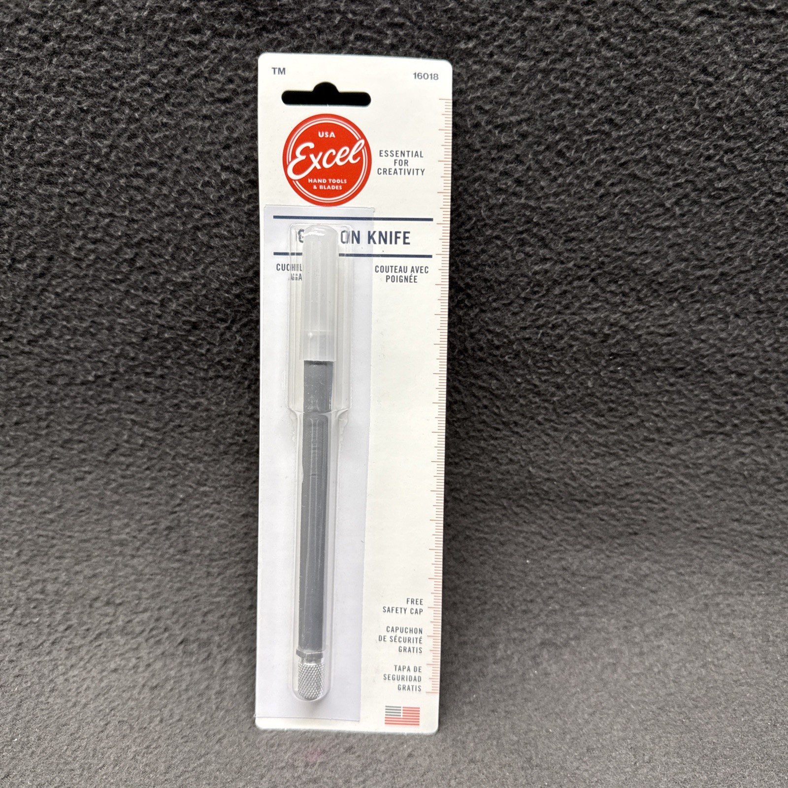 Excel Blades 16018 Grip on Knife K18 Gray Hobby Knife RC Cars Models Trains