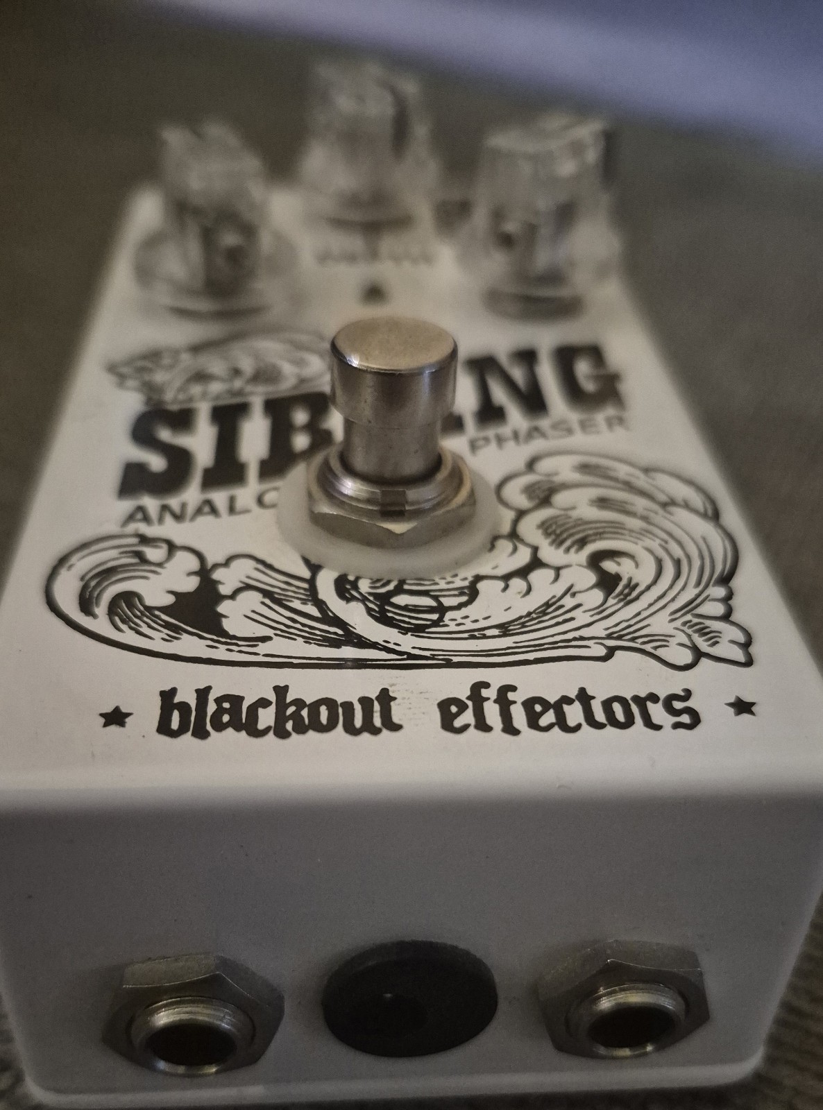 Blackout Effectors Sibling Analog Phaser pedal.