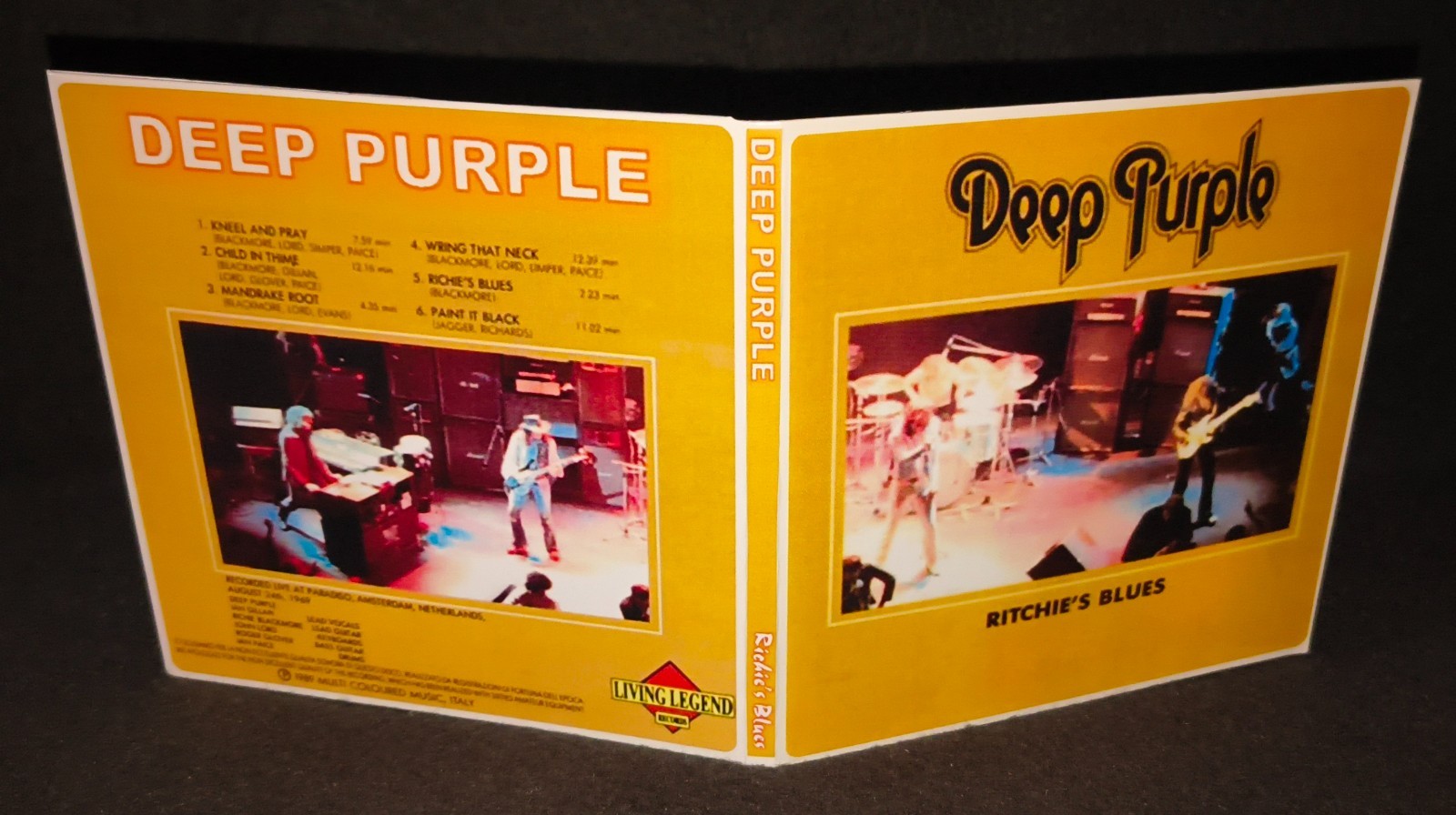 Deep Purple Amsterdam 1969 Gate Fold CD NEW
