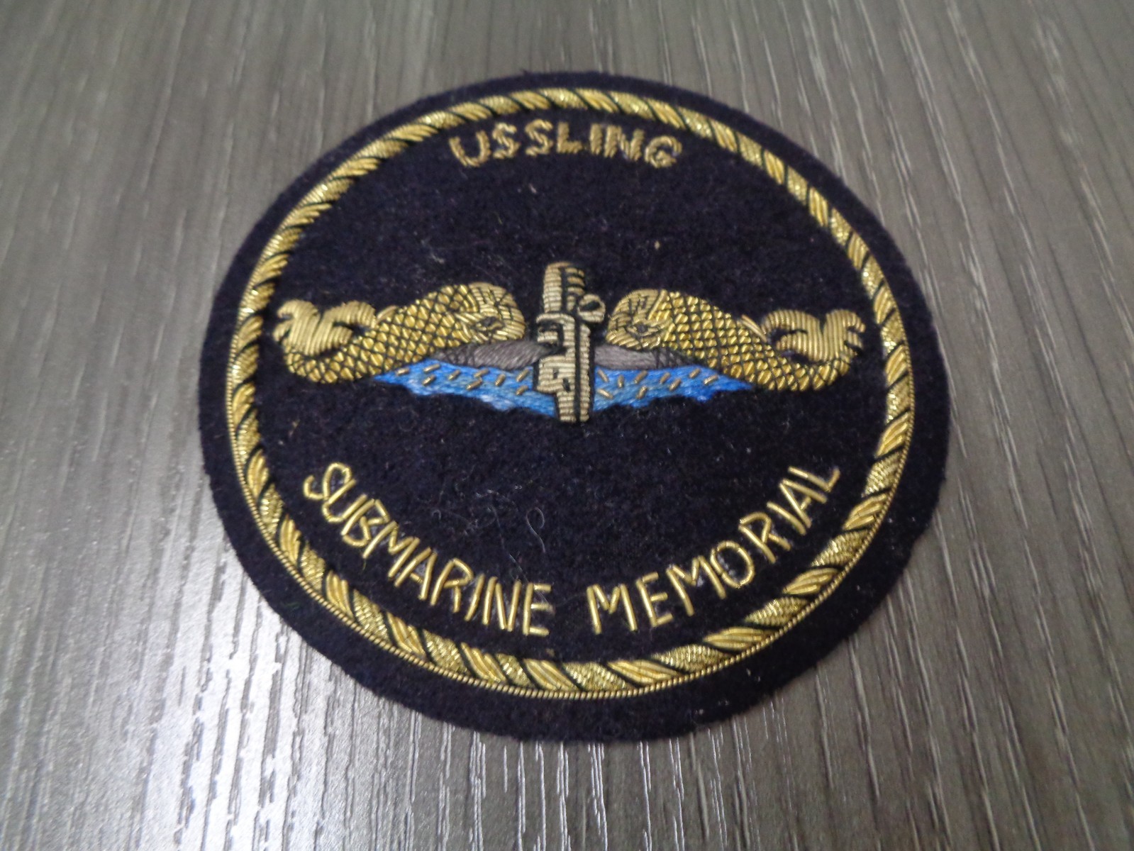 US NAVY SS-297 USS LING SUBMARINE PATCH MEMORIAL