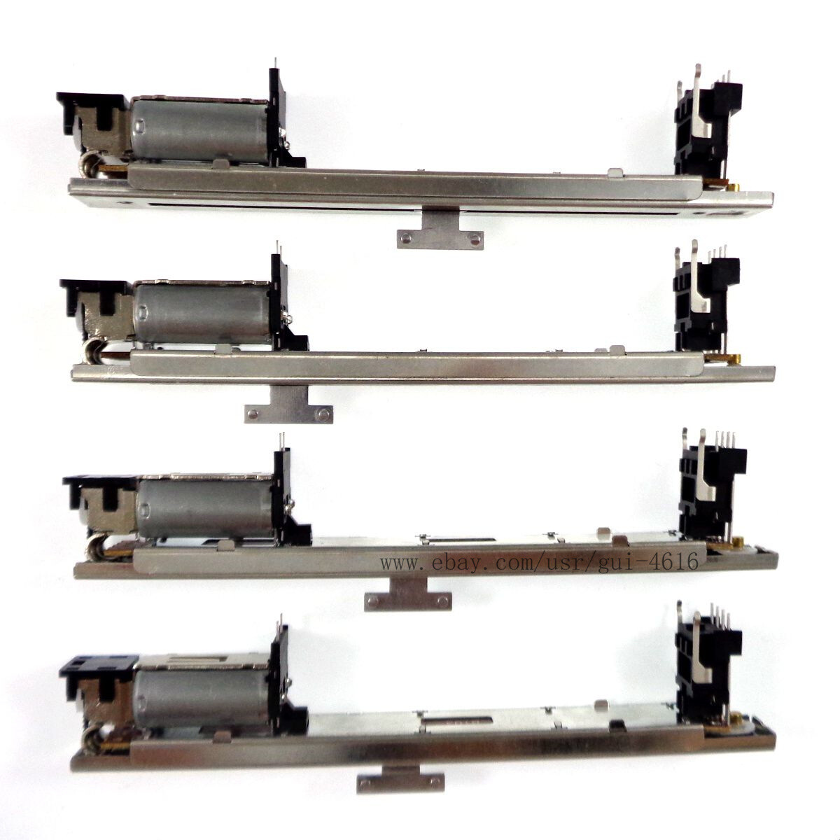 4 X Fader For Yamaha LS9 M7CL DM1000 DM200 mixer Motor potentiometer Dust Strip