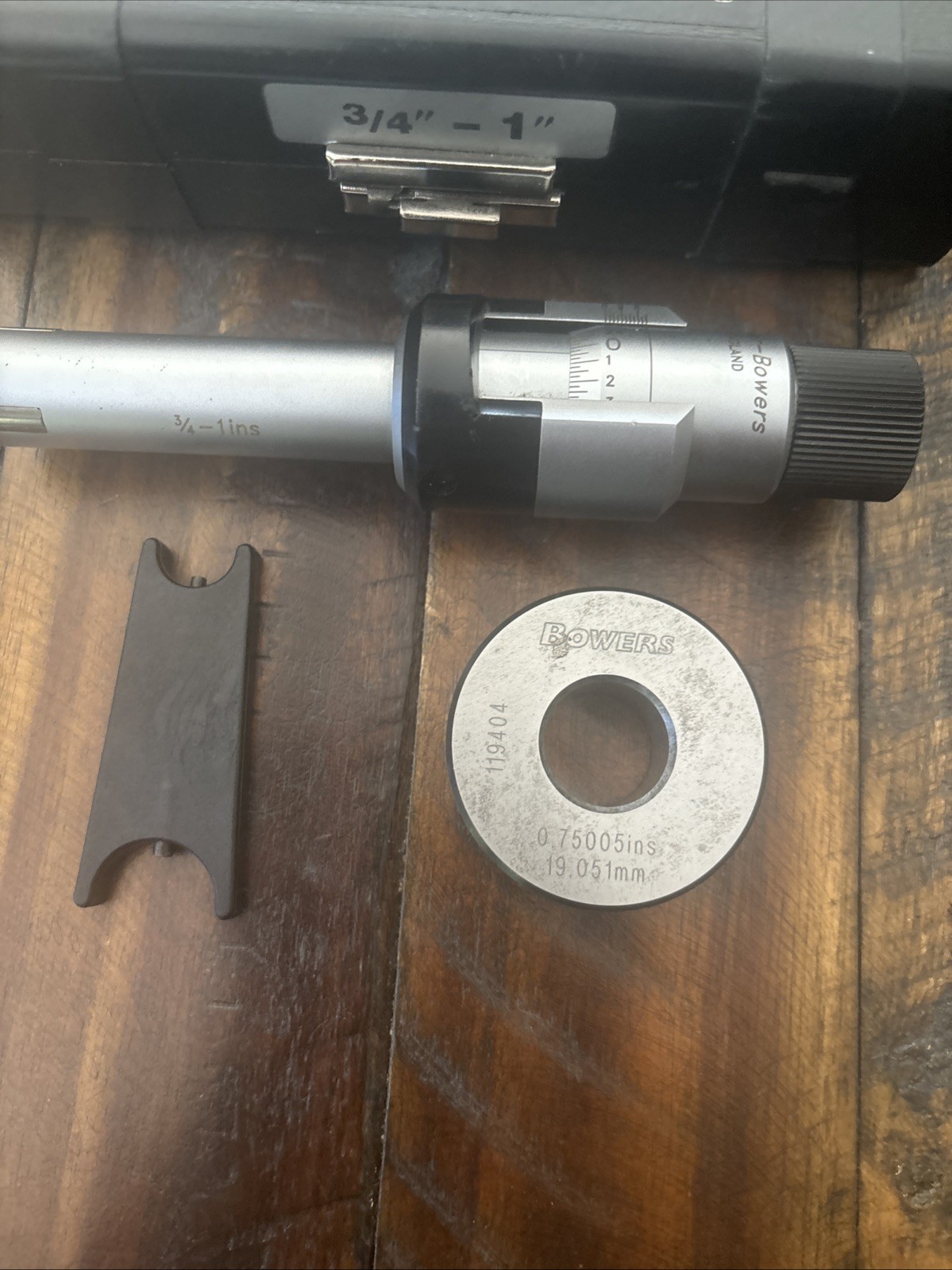 Fowler Bowers Holmike Sets (3)Internal Bore Micrometers 1-2” X .0001” Range