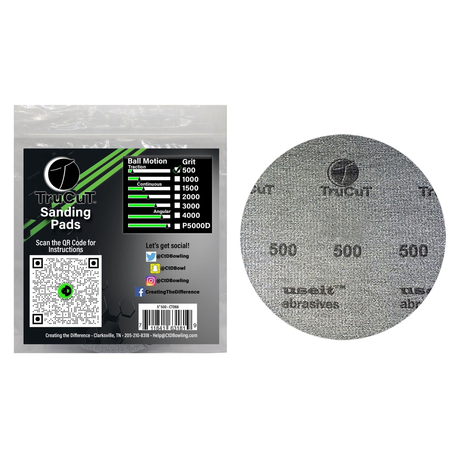 Creating the Difference TruCut Sanding Pads | Made Specifically 5 inch, black