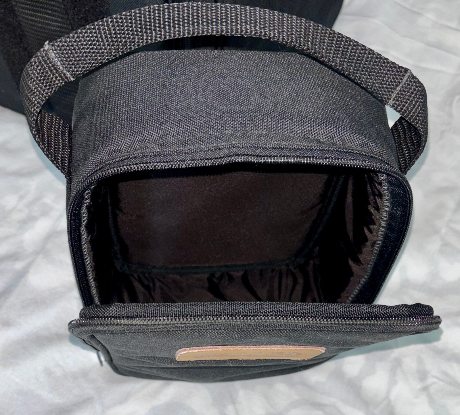 Waller Pilot Flight Bag, Black, Excellent Condition