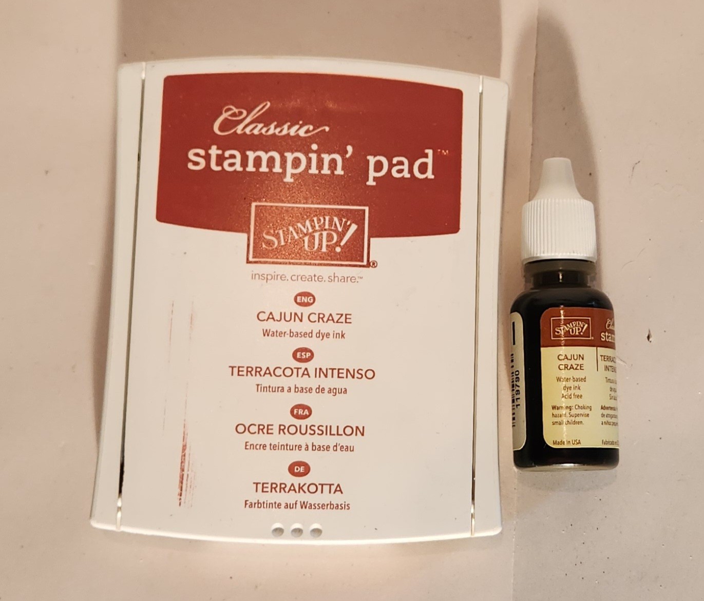 Stampin Up Classic Stampin Pad and Refill - Cajun Craze