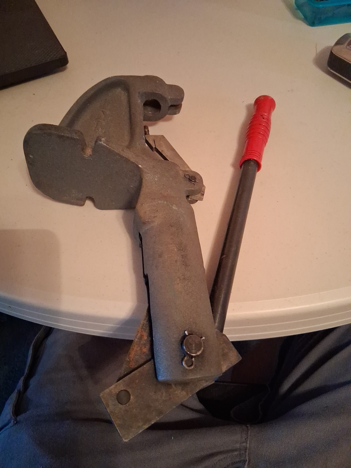 Lyman spartan single stage reloading press. Ready to start reloading.