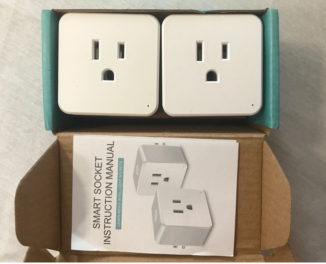 WIFI Smart Plug GOOGLE HOME 2 Packs