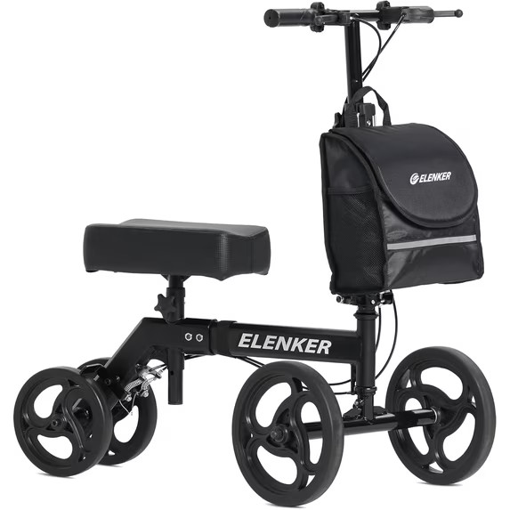 Elenker  MT-9251 Black Unisex  Knee Walker