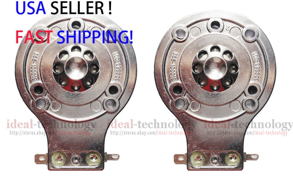 2X Diaphragm for JBL 2412 2412H 2412H-1 JRX 10-912 TR125 TR126 TR225 2412H1  US