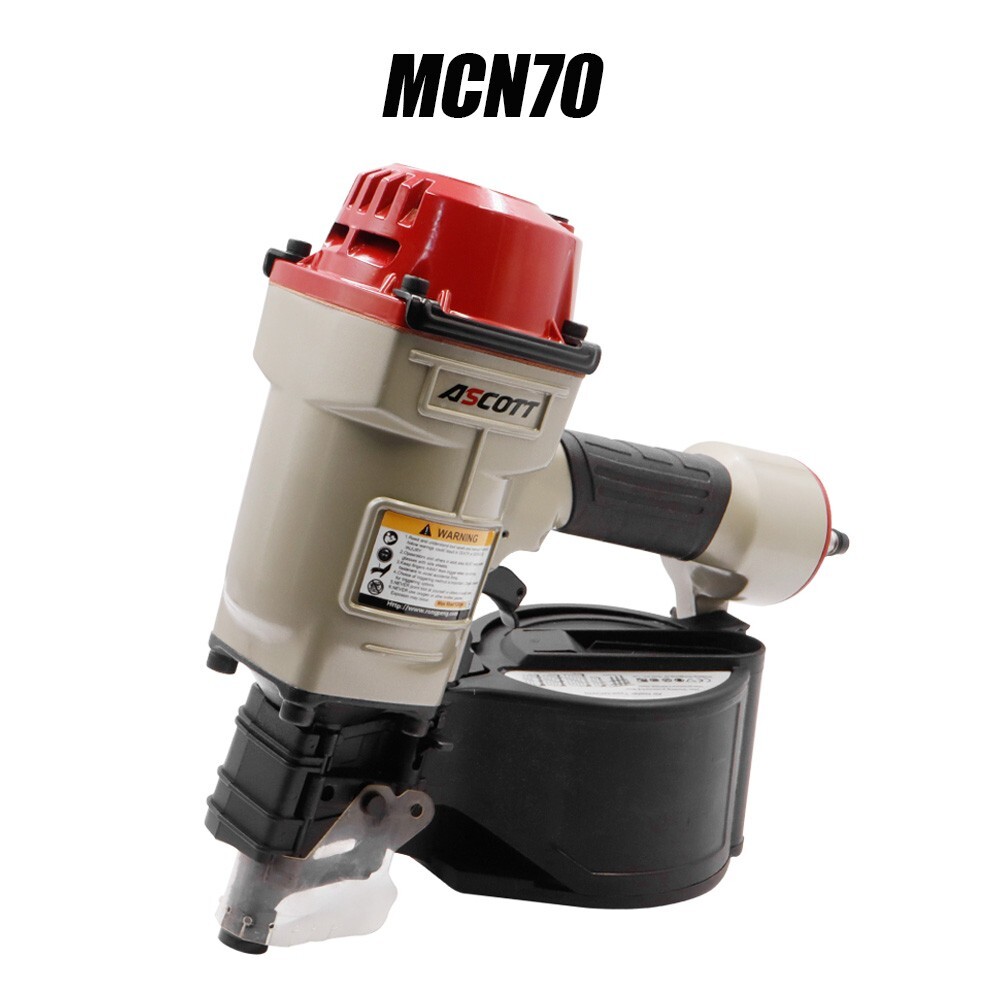 Air Coil Roofing Nailer MCN70 1 3/4”to 2 3/4”Industrial Pallets Pneumatic Nail