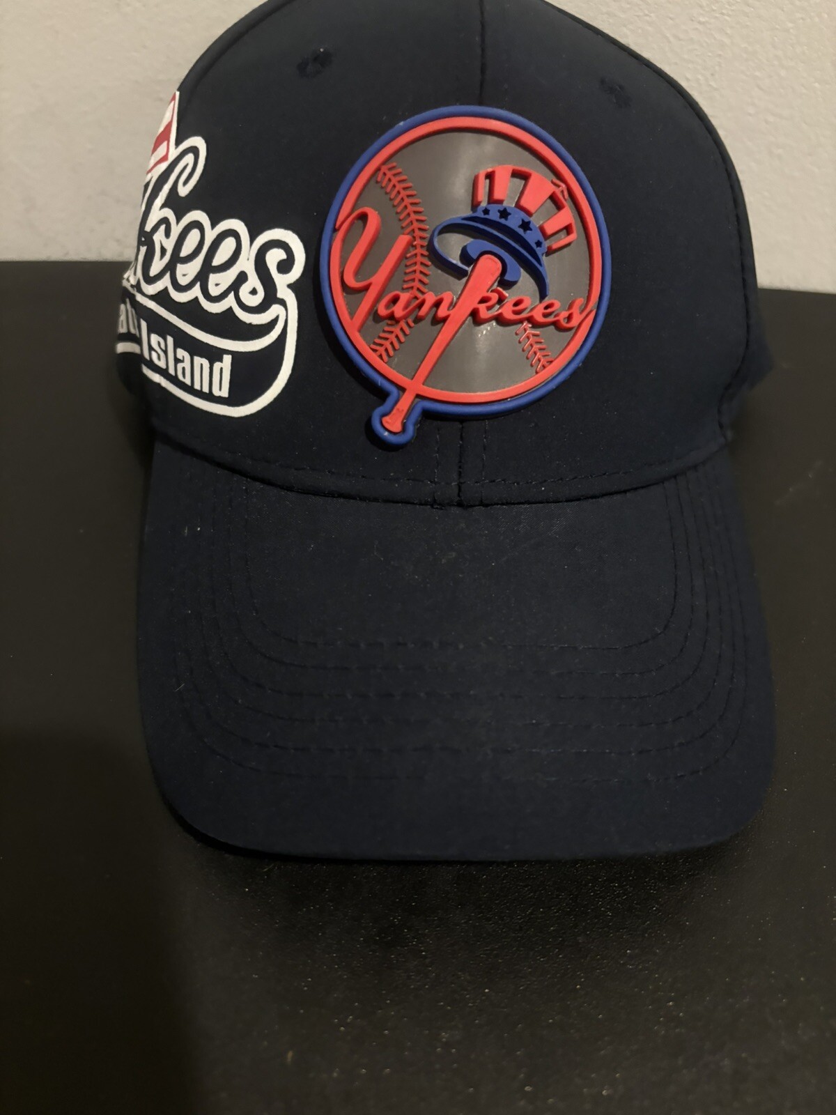 Yankees Baseball Hat Staton Island Navy Blue Red Cap Summer