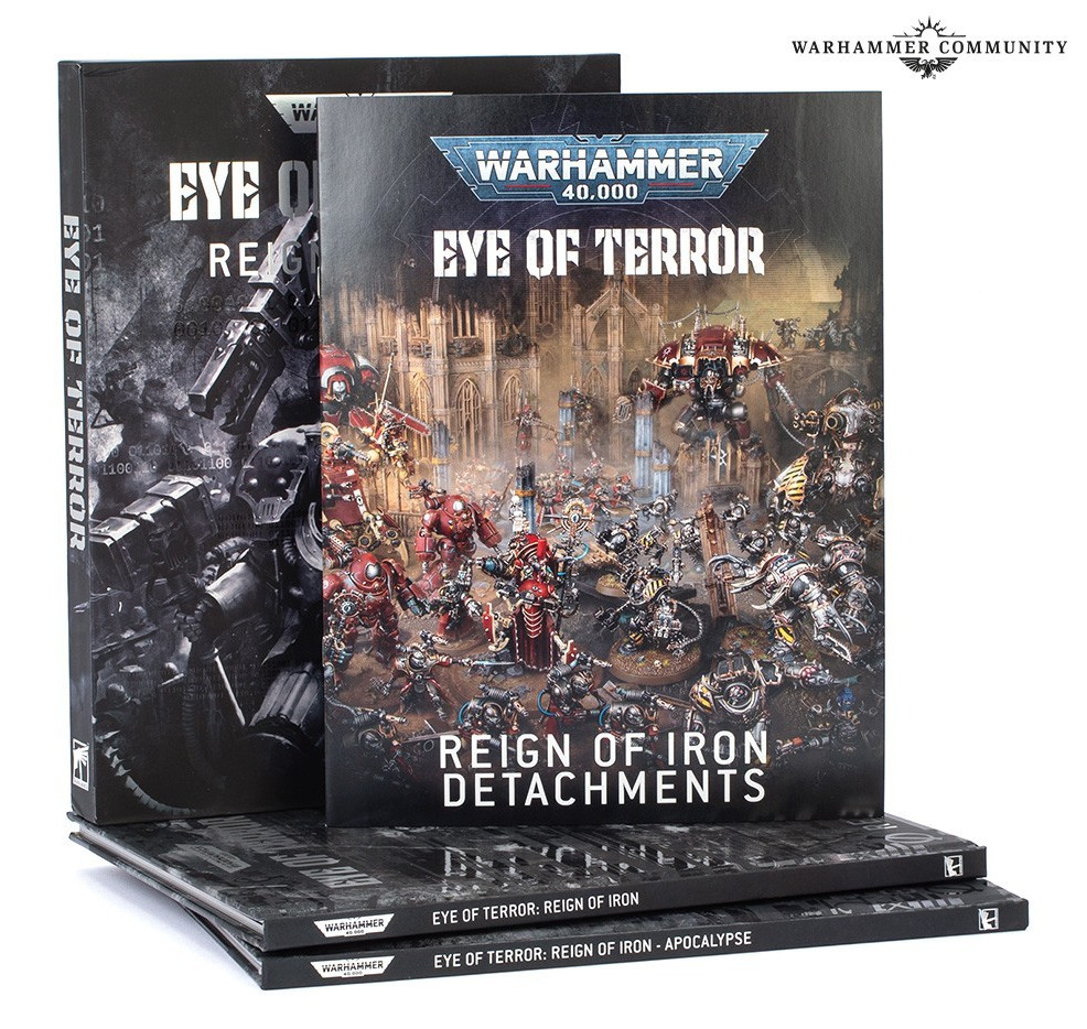 Games Workshop Warhammer 40K Eye of Terror Reign of Iron Collectors Edition