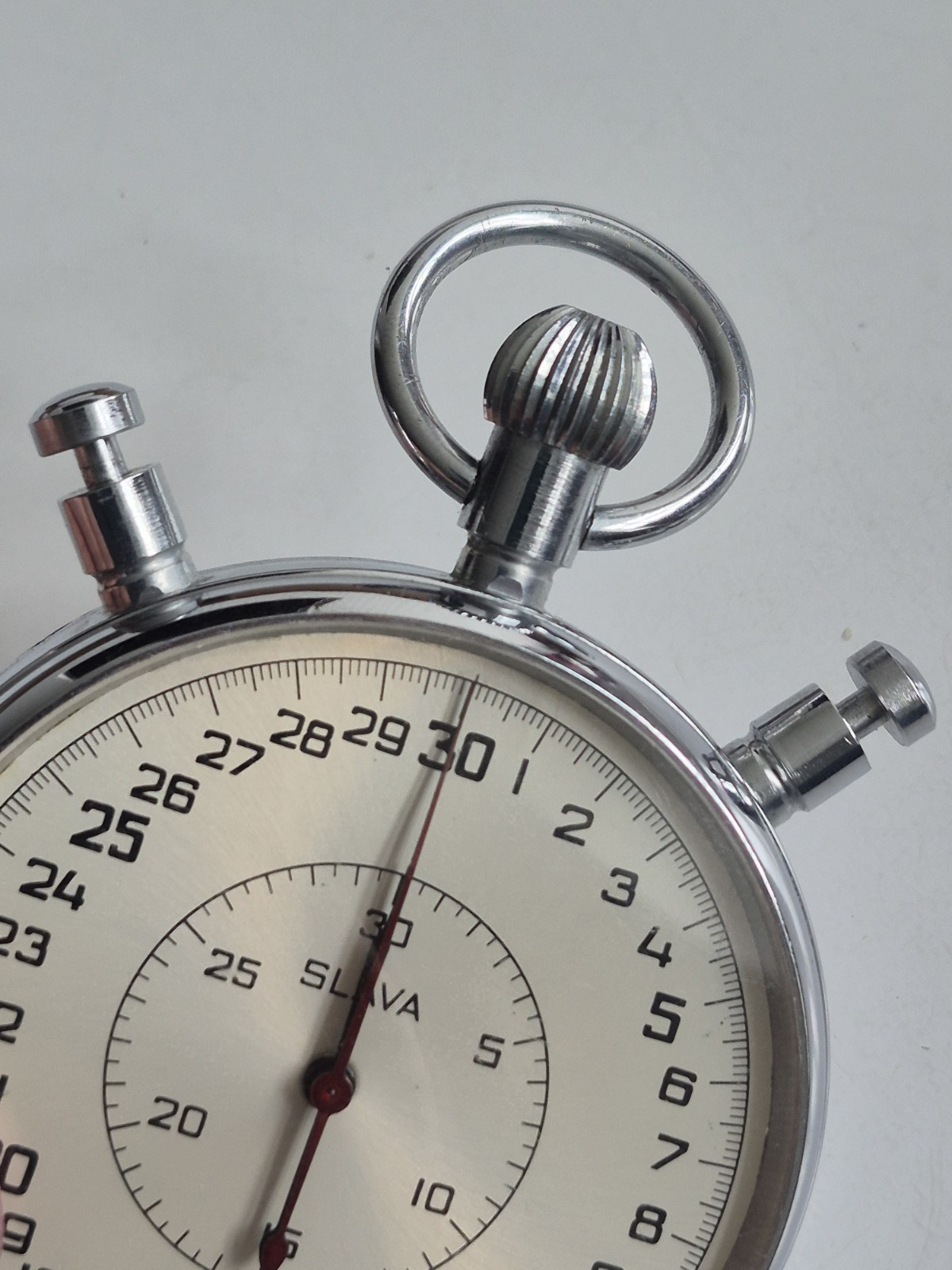 Vintage Soviet SLAVA Stopwatch Chronometer Mechanical (Split Second SDS--pro)