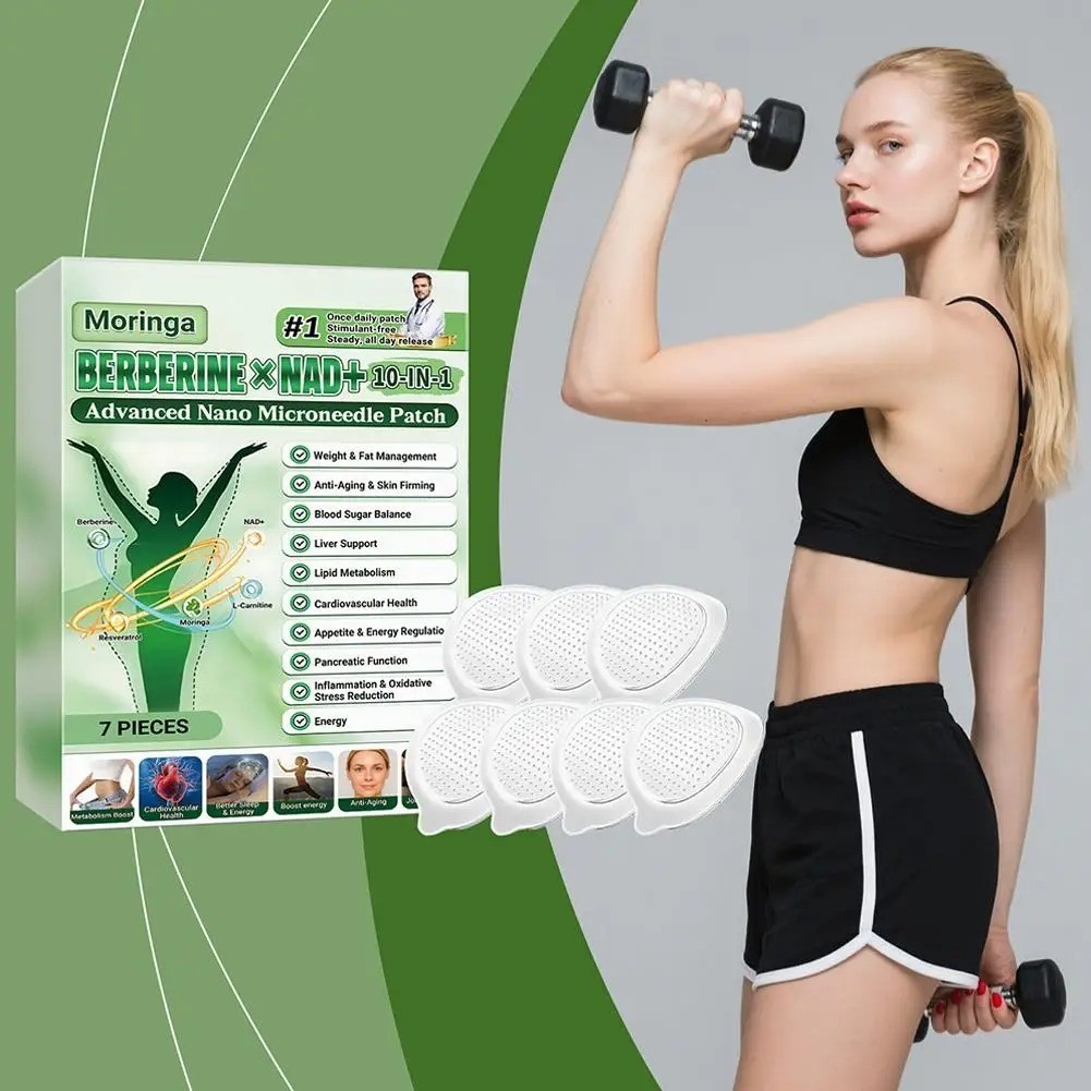 New Moringa Berberine Advanced Nano Microneedle Patches