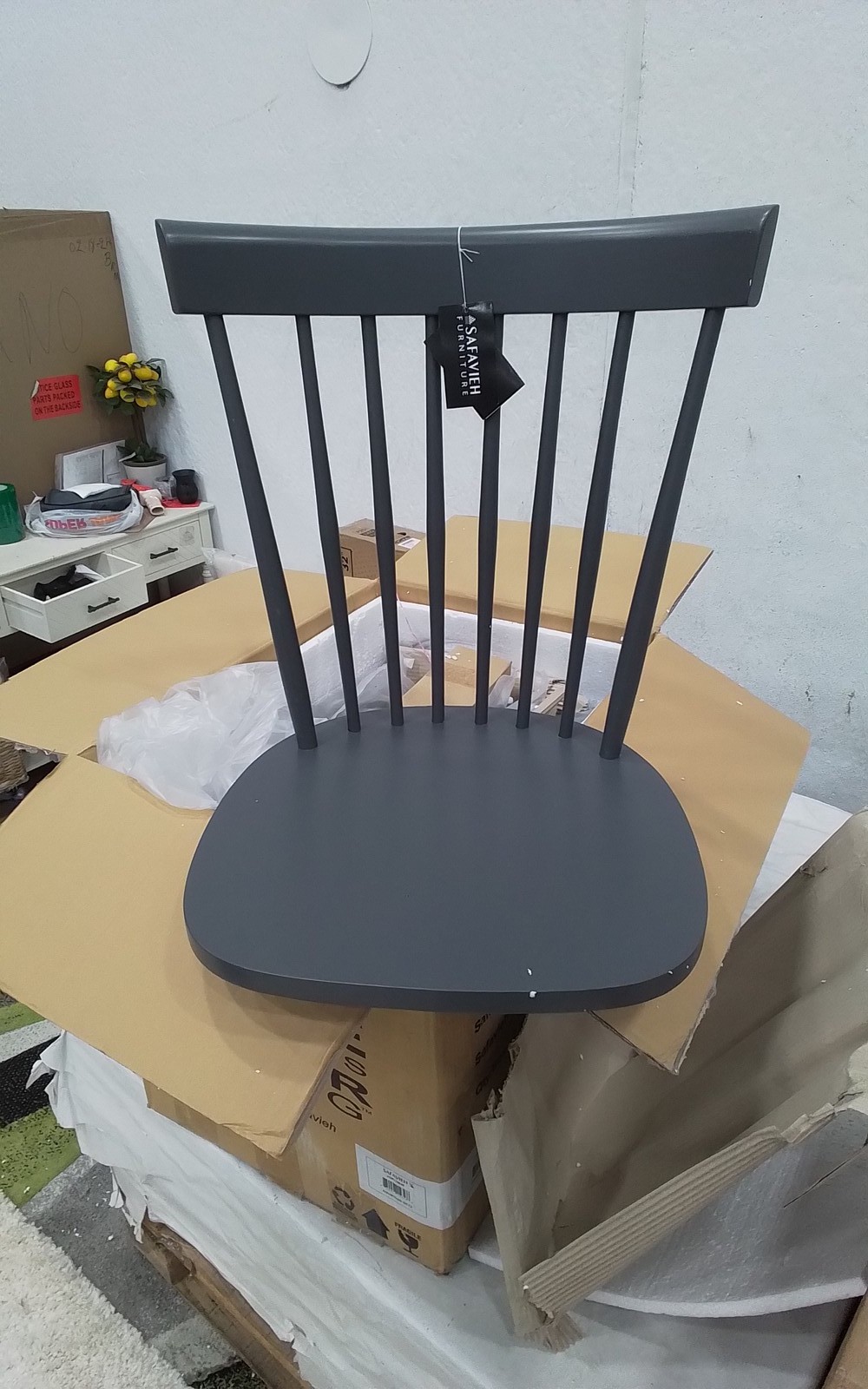 Safavieh PARKER SPINDEL SIDE CHAIR, Reduced Price 2172773801 AMH8500G