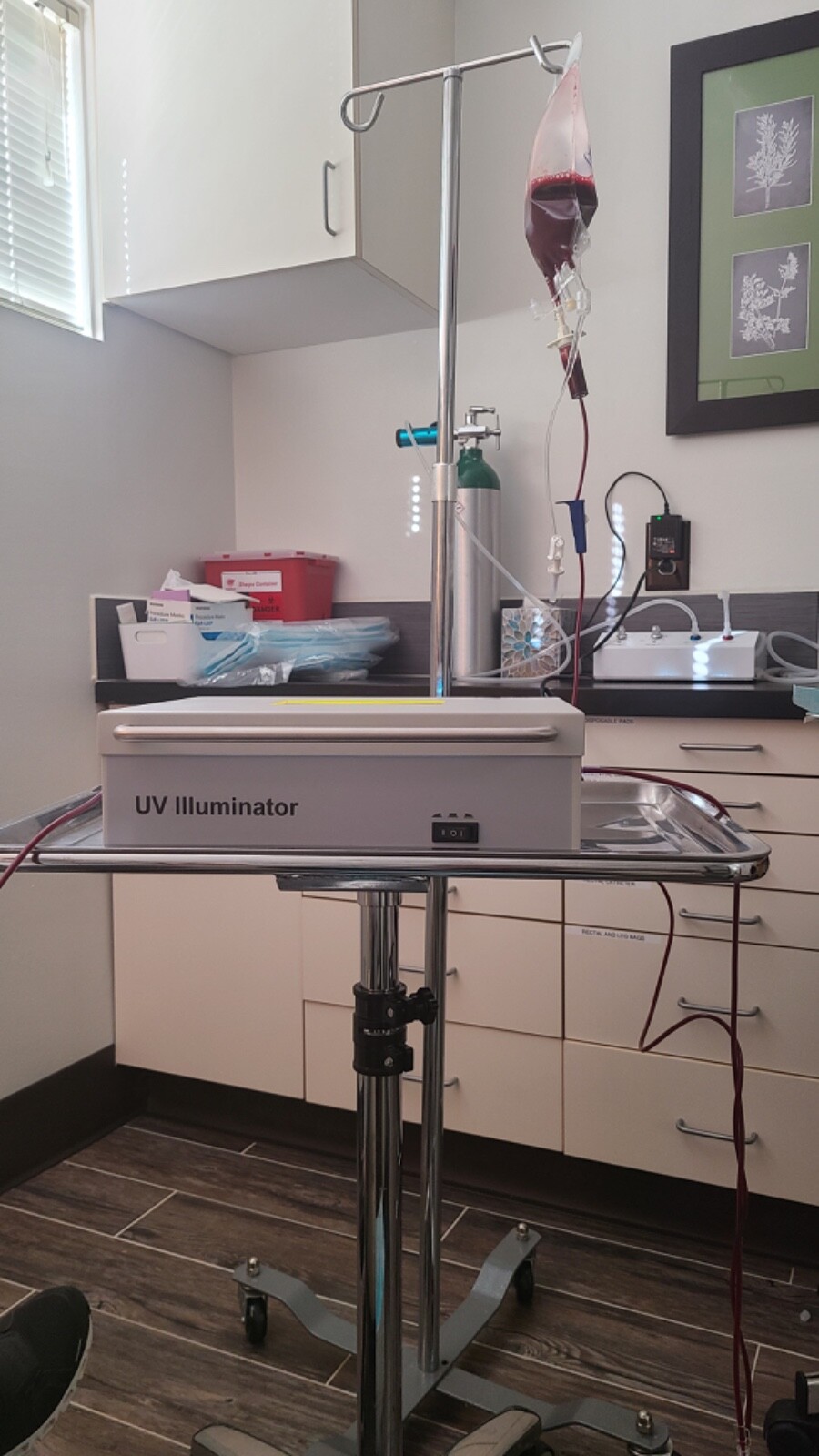 UVBI Ultraviolet Blood IV Like CHAMPION FULL SPECTRUM IV Ozone UBI MACHINE