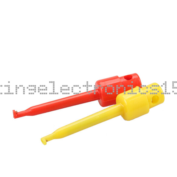 5pcs Large Size Round Single Hook Clip Test Probe for Electronic Testing