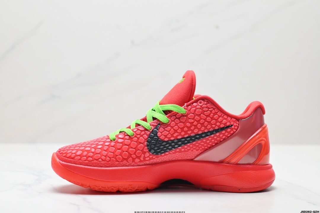 New NK Zoom Kobe 6 Protro Low Anti Friction - FV4921-600 Mens Shoes Authentic