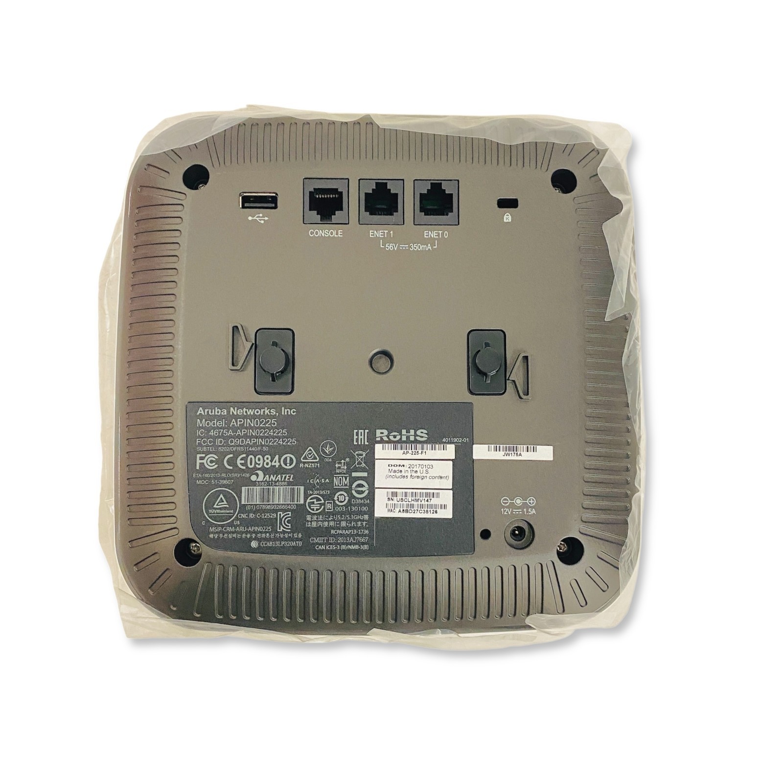 Aruba Networks AP-225 Wireless Access Point APIN0225 - New