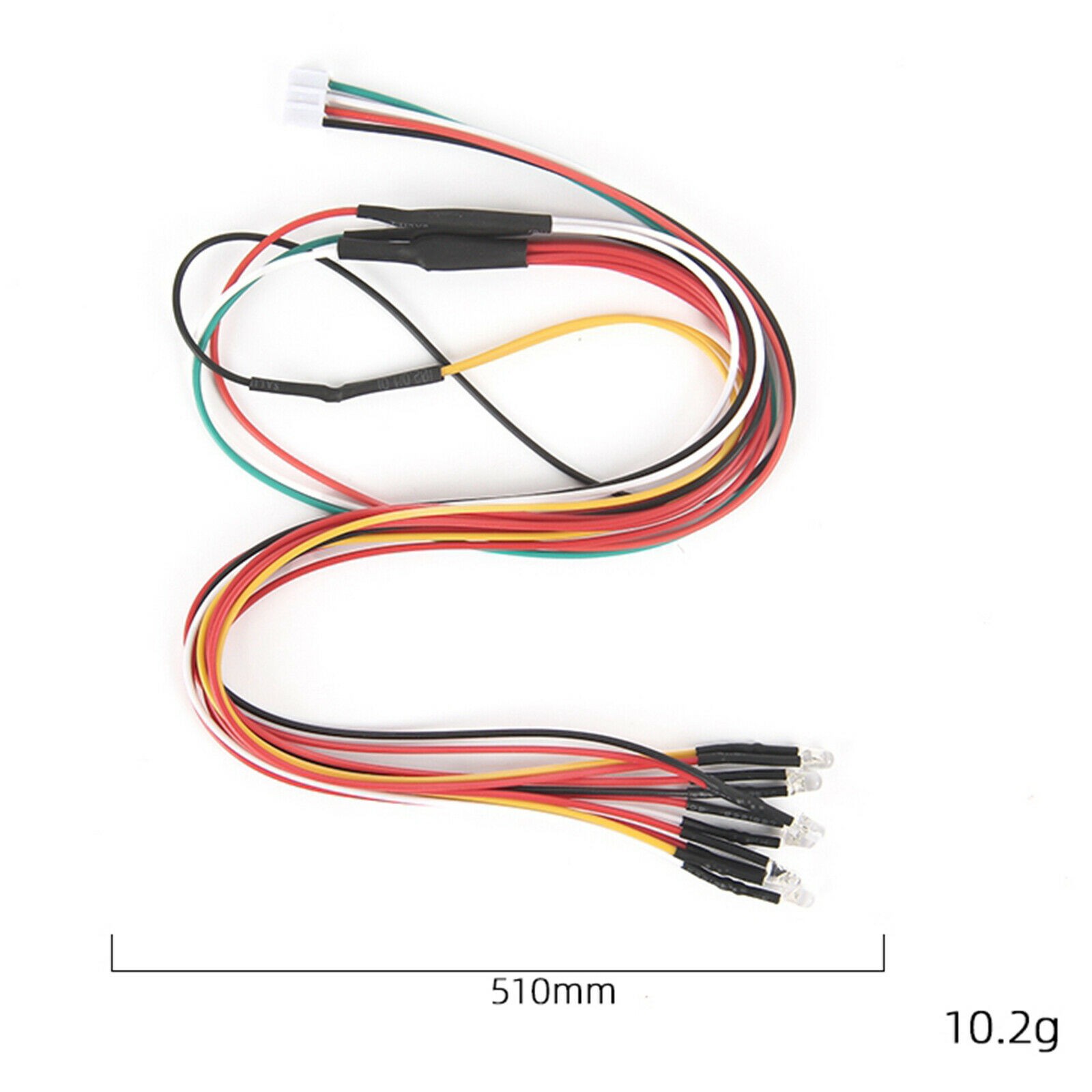 1/10 RC Car Light Group Lamp Kit Set for WPL D-12 Scale RC Drift Truck DIY Parts