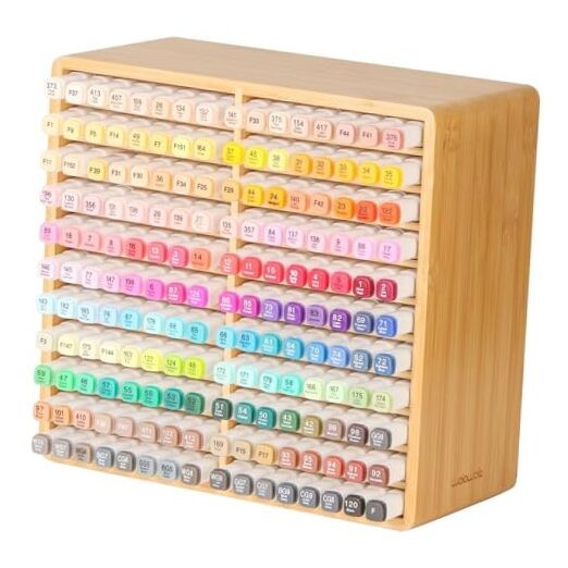 Marker Organizer Hold 176 Markers Birthday Gifts Holds up to 176pcs Markers