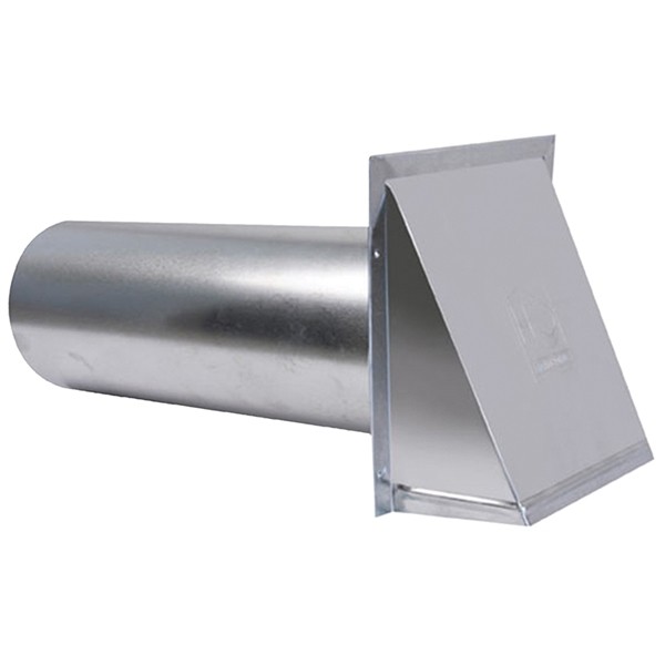 Dundas Jafine PVB4EAL 4" Aluminum Exhaust Hood With Damper