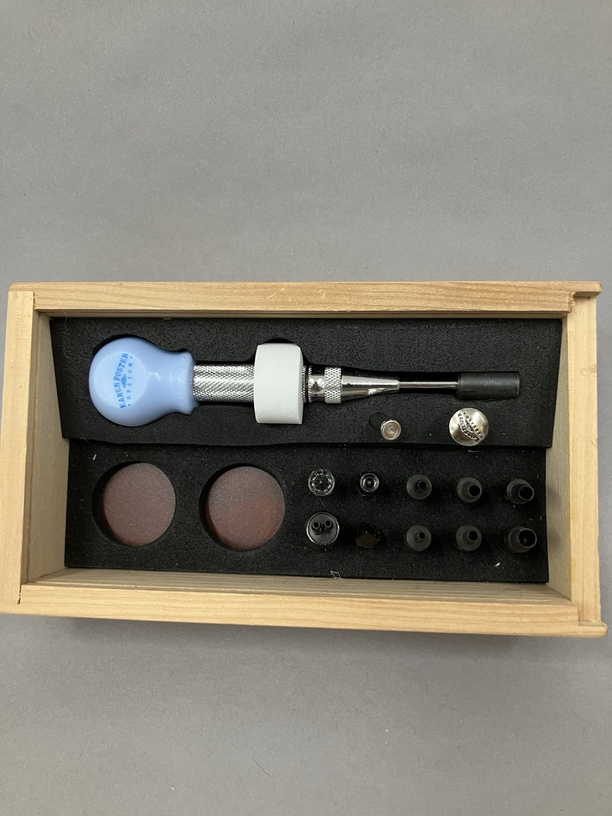 Karen Foster Design Clickit Multi-Purpose Tool Punch, Emboss Set, Book