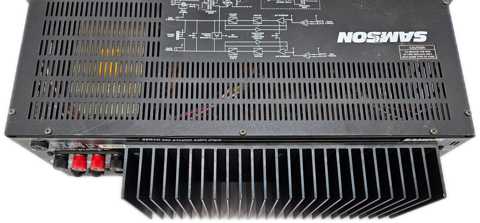 Samson Servo-550 Studio Monitor Amplifier